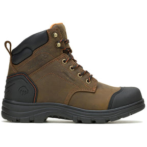 Wolverine Carlsbad Cap Waterproof Soft-Toe Work Boot Profile View
