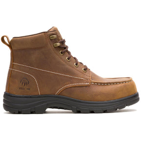 Wolverine Carlsbad Moc Waterproof Steel-Toe Work Boot Profile View