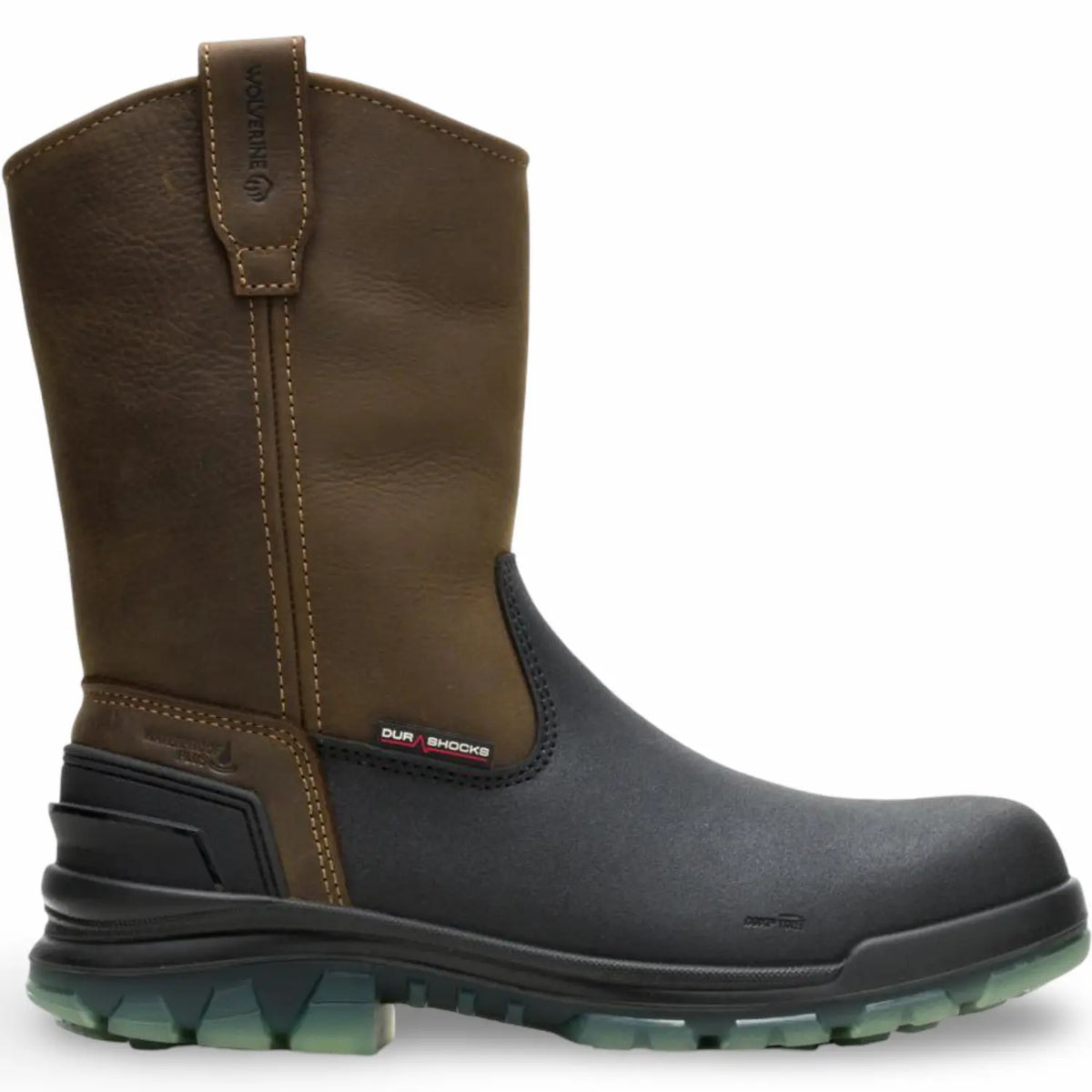 Wolverine Derrick 10-inch Composite Toe Work Boot Dark Coffee, style W261087 - product image 1