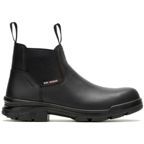 Wolverine DuraShocks® SR Icon CarbonMax® Romeo Chelsea Work Boot – Black Profile View