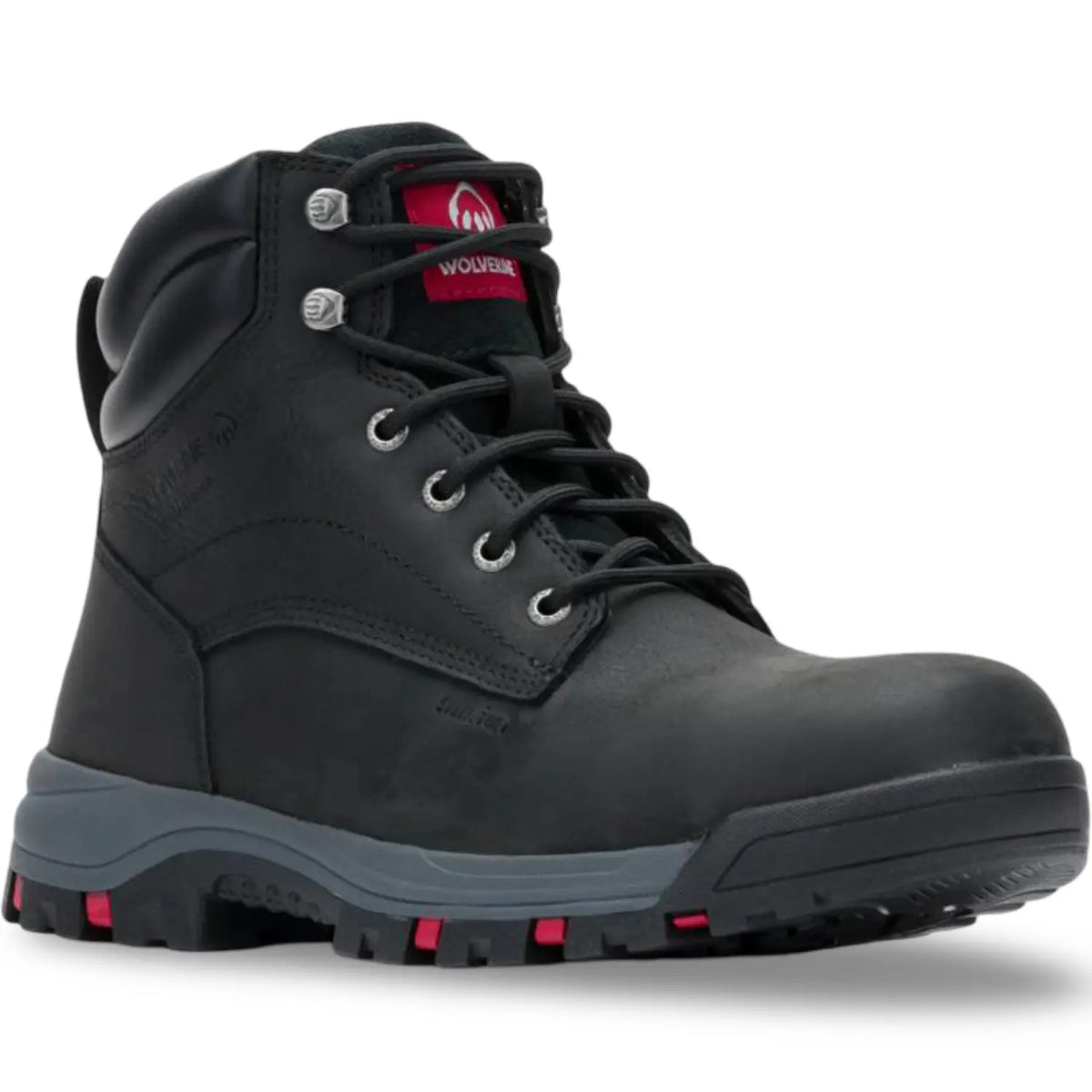 Wolverine Garrett Steel Toe Work Boot Black, style W261131 - product image 2