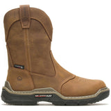 Wolverine Raider DuraShocks® Western Waterproof CarbonMax® Pull-On Wellington Work Boot Profile View