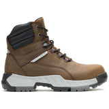 Wolverine Tarmac II 6-inch composite toe work boot in brown, W261025 — side view