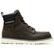 Wolverine Trade Wedge Moc-Toe 6" Soft-Toe Work Boot Dark Brown Profile View