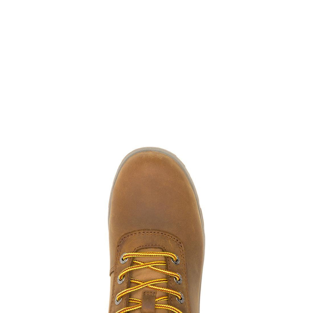 Wolverine Vantage Hyprest FT 6" Soft-Toe Work Boot Dark Tan Soft-Toe,W250028 Upper Image