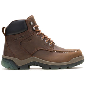 Wolverine Vantage Hyprest FT CarbonMax 6" Moc-Toe Work Boot Brown Profile View