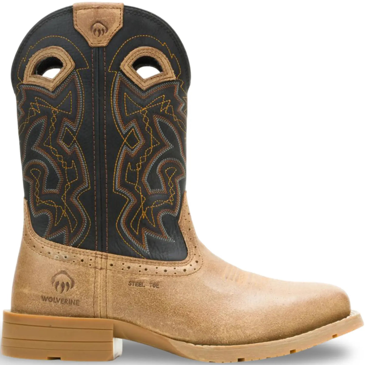 Wolverine Wheatland 10-inch Steel Toe Boot Black, style W261052 - product image 1