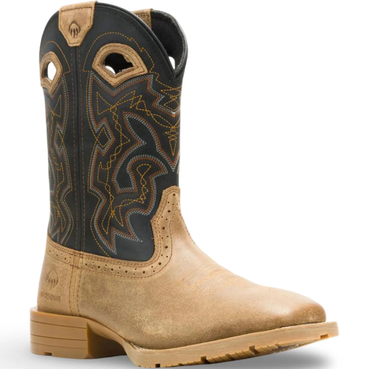 Wolverine Wheatland HYPR Western Boot Black, style W260004 - product image 2