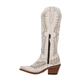 Women’s Durango Crush Tall Western Boot Ivory DRD0471 Side View