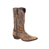 Women’s Durango Dream Catcher Distressed Brown Western Boot DRD0327 Side View