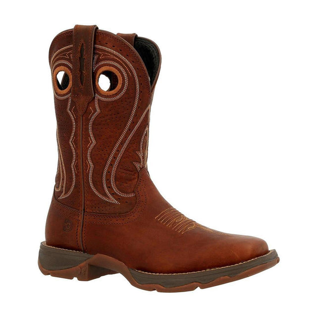 Women’s Lady Rebel by Durango Chestnut Western Boot DRD0407 Profile View