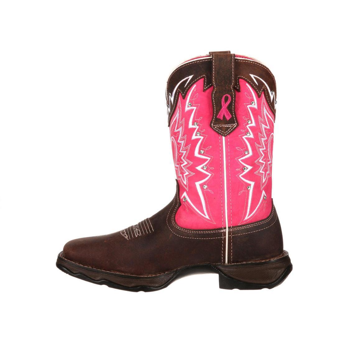 Women’s Lady Rebel by Durango Benefiting Stefanie Spielman Western Boot RD3557