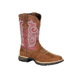 Women’s Lady Rebel by Durango Red Western Boot DRD0349 Side View