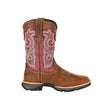 Women’s Lady Rebel by Durango Red Western Boot DRD0349 Profile View