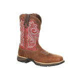 Women’s Lady Rebel Work by Durango Waterproof Composite Toe Western Work Boot DRD0220 Profile View