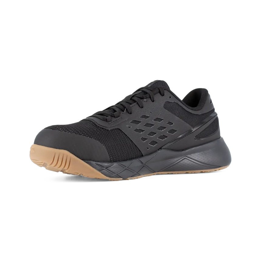 Nanoflex Tr Composite-Toe Athletic Work Shoe Black/Brown