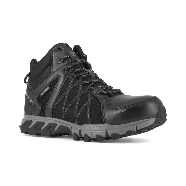 Trailgrip Alloy-Toe Athletic Work Boot Black