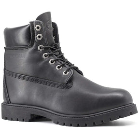 Zanco 6" Work Boot Waterproof Black Profile View