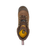 Caterpillar Ally Women’s Composite-Toe Waterproof Work Boot Brown P90760 Front Image