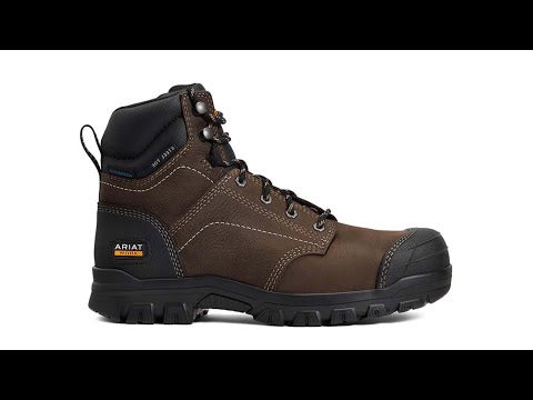 Treadfast 6" Waterproof Steel Toe Work Boot